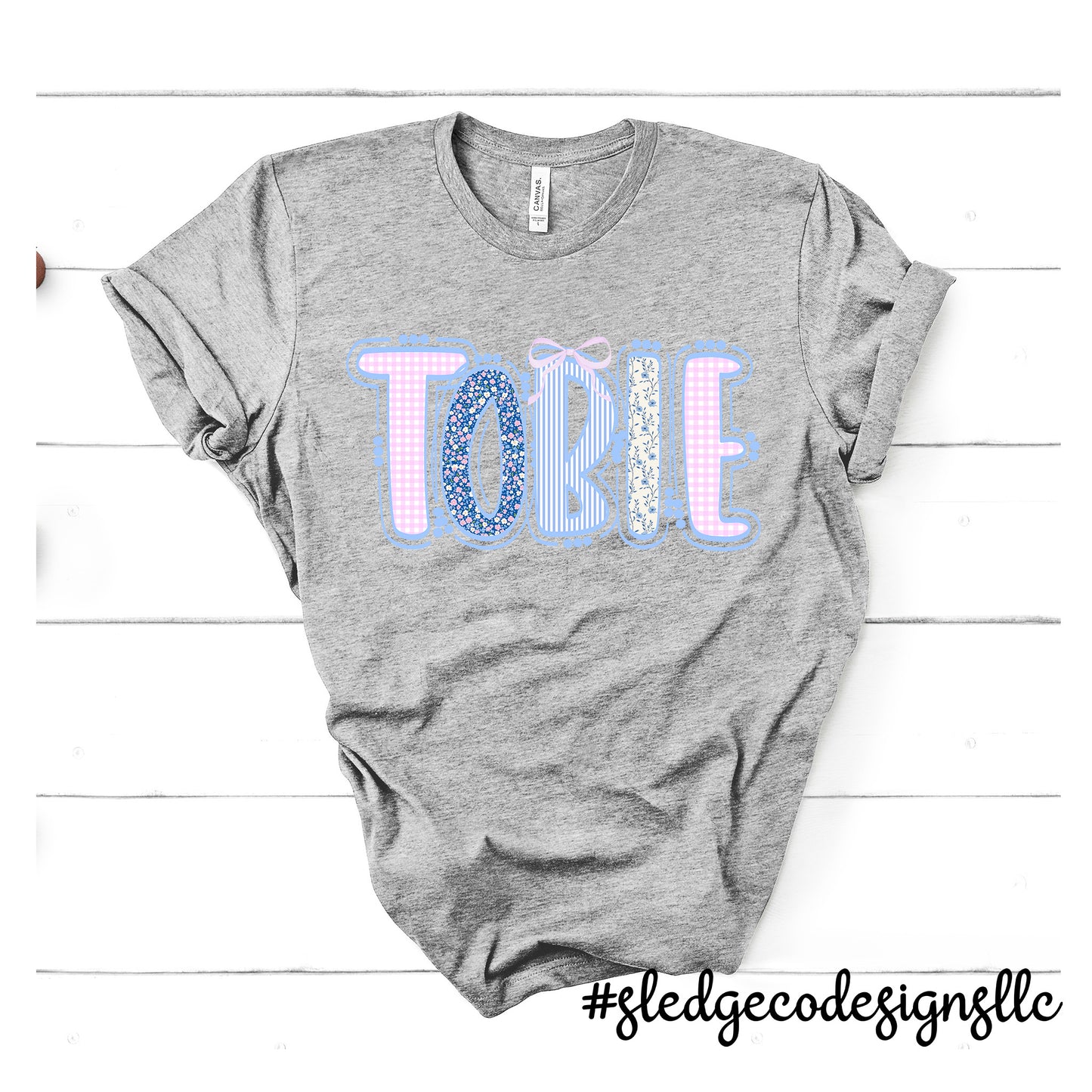 TOBIE | SENATOBIA | PLAID | CUSTOM UNISEX TSHIRT