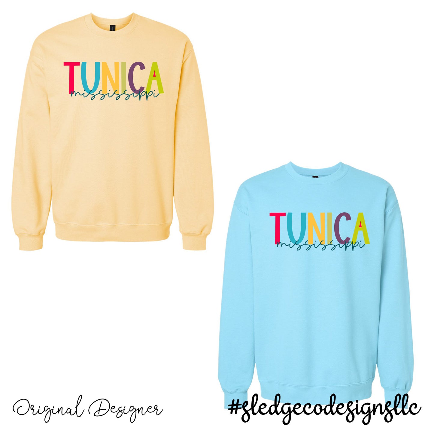 TUNIA MISSISSIPPI | CITY BRIGHT | CUSTOM UNISEX SWEATSHIRT